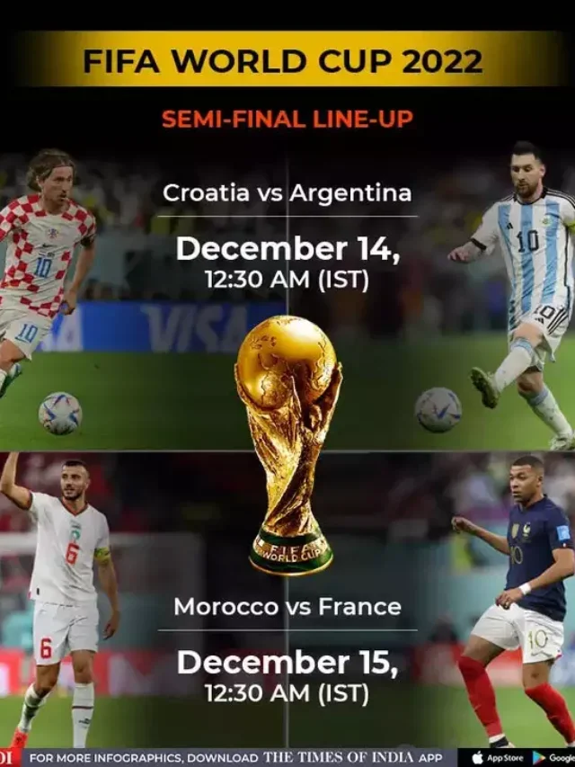 FIFA World Cup 2022: when Croatia vs Argentin play football a