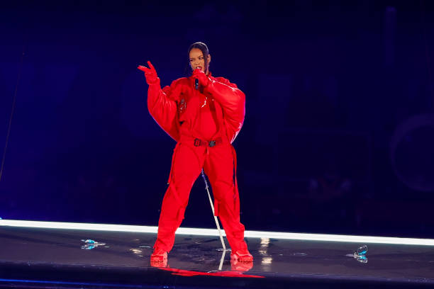 gettyimages 1247095333 612x612 1 It's not wrong! Rihanna has confirms her pregnancy reports following Super Bowl halftime performance