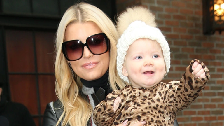 jessica simpson birdie sing ftr 1 Jessica Simpson holds her 3-year-old daughter Birdie in adorable photos and reveals the toddler's singing abilities.